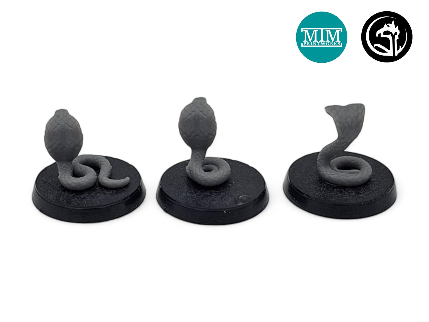 King Cobras | Tabletop RPG Miniature | D&D | Roleplaying