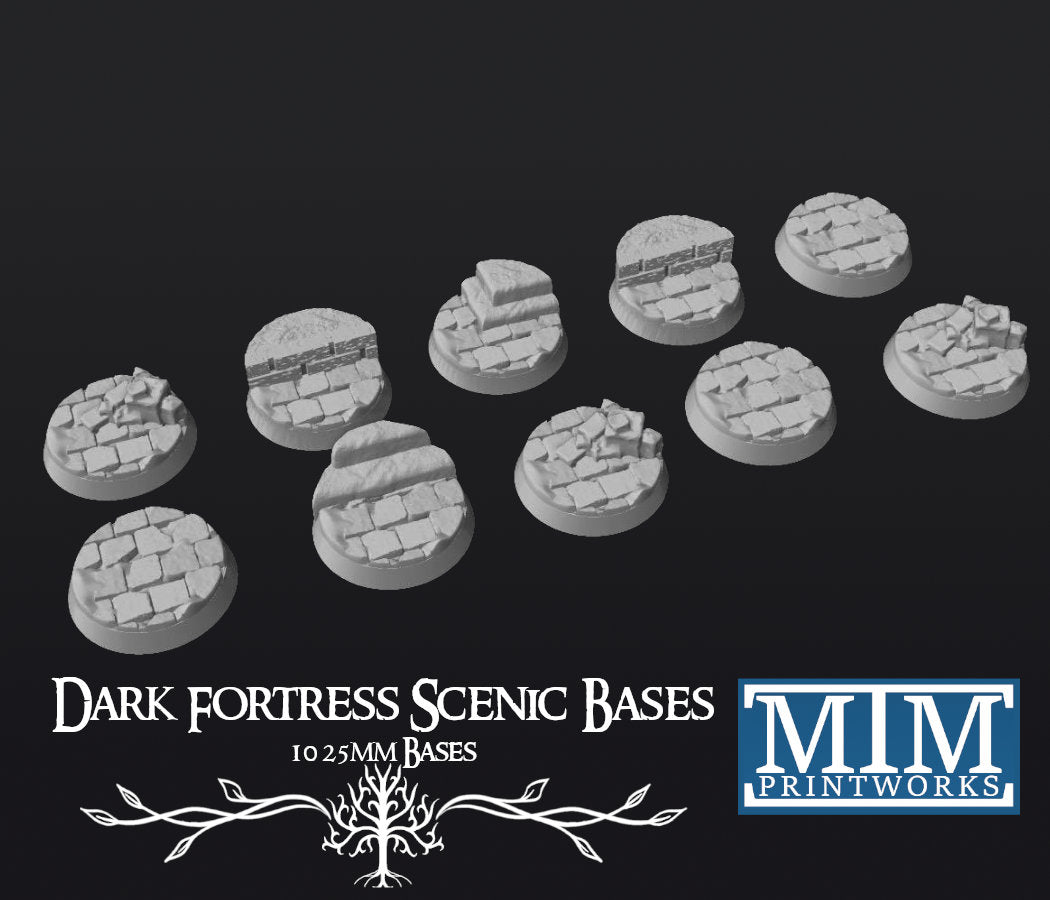 Dark Fortress Scenic Base Set 25mm / 40mm