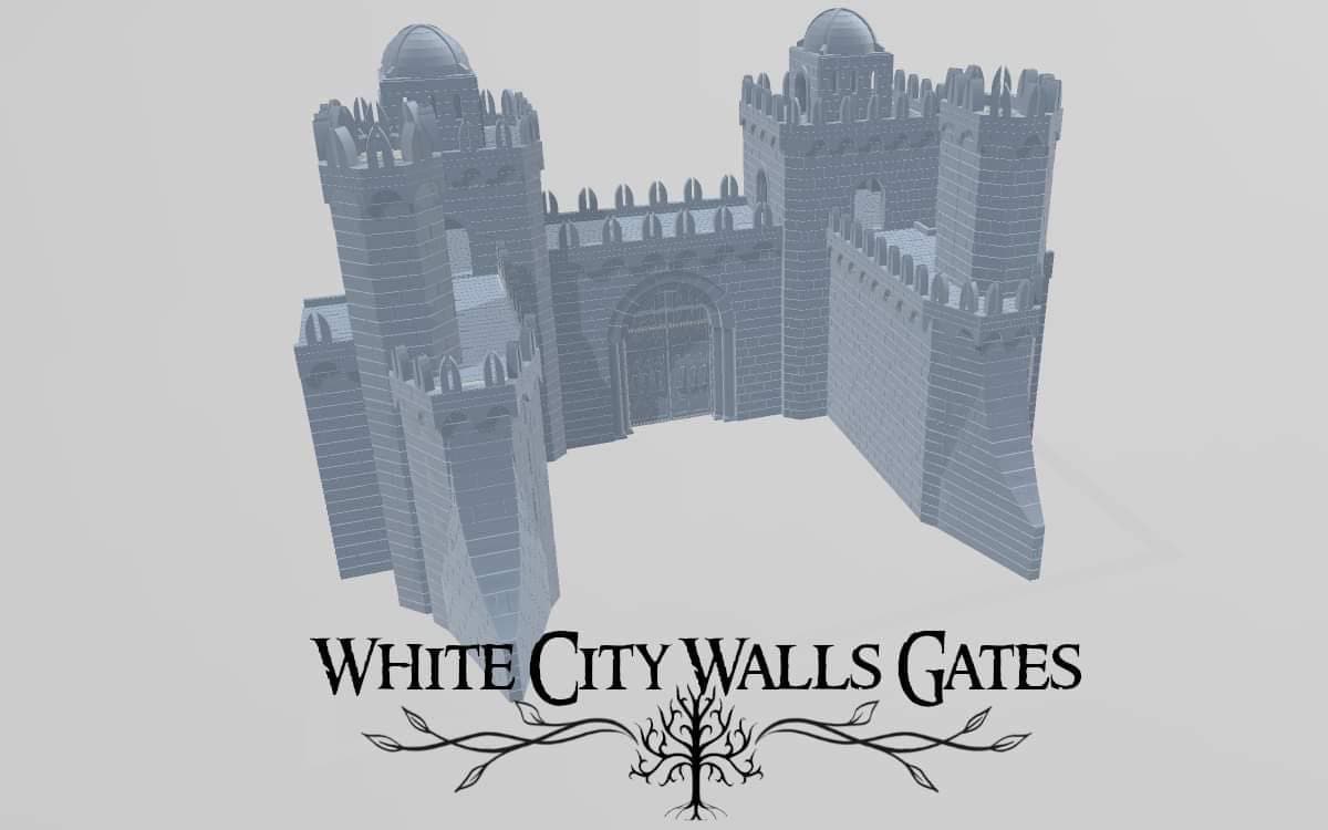 White City Walls 3D Printable STLs