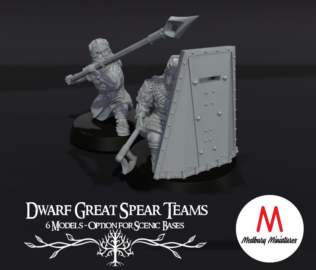 Dwarven Great Spear Teams