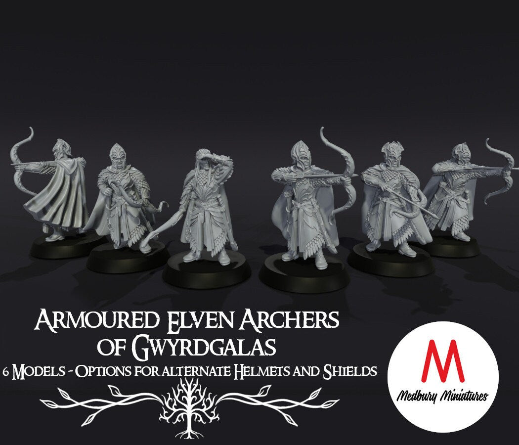 Armoured Elven Archers of Gwyrdgalas