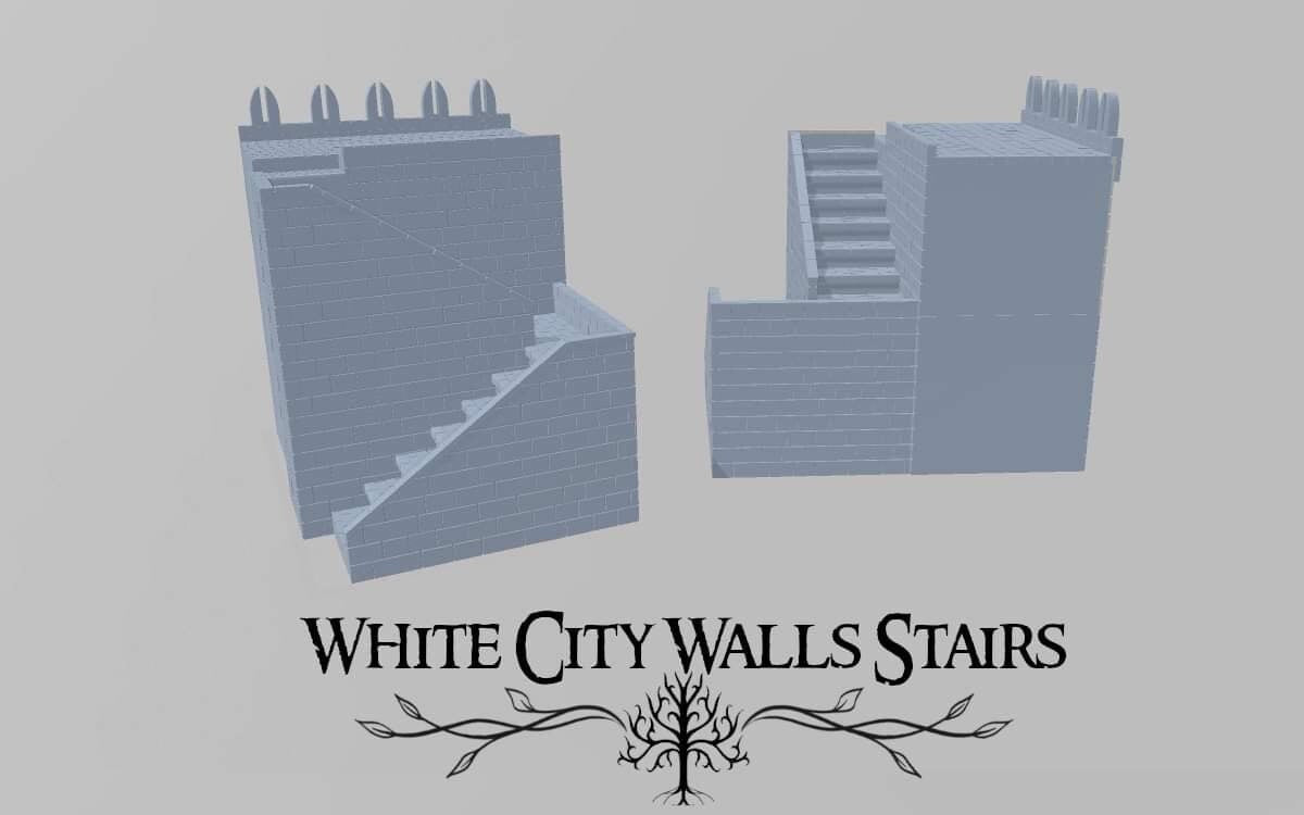 White City Walls 3D Printable STLs