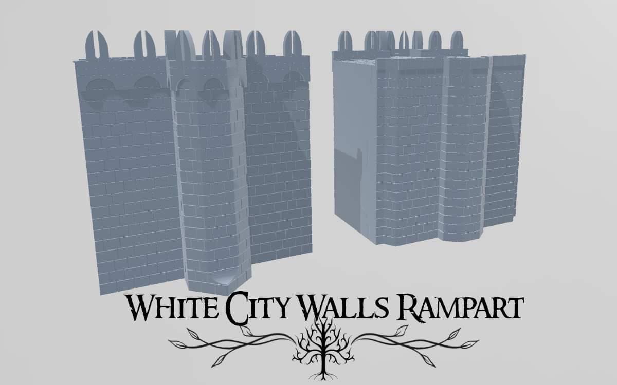 White City Walls 3D Printable STLs