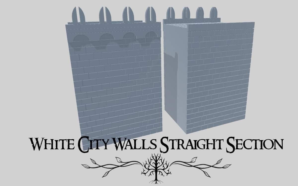 White City Walls 3D Printable STLs