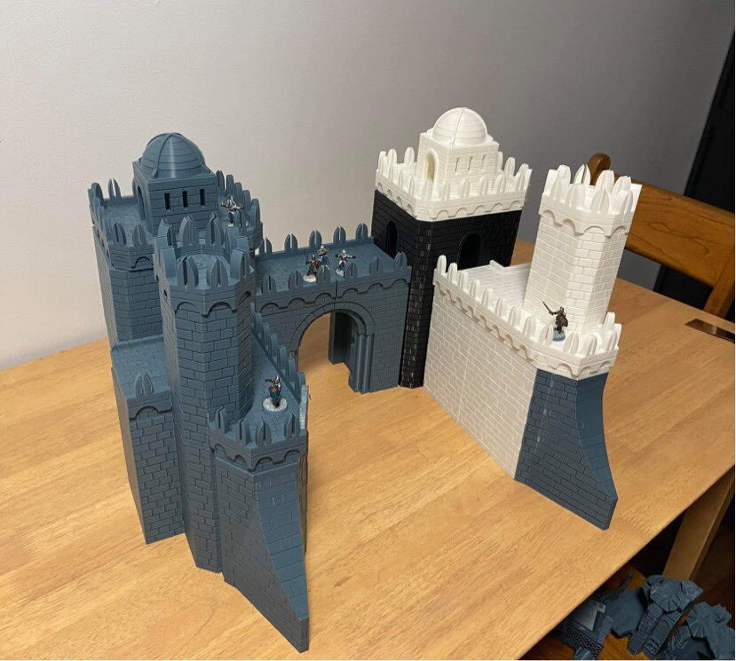 White City Walls 3D Printable STLs