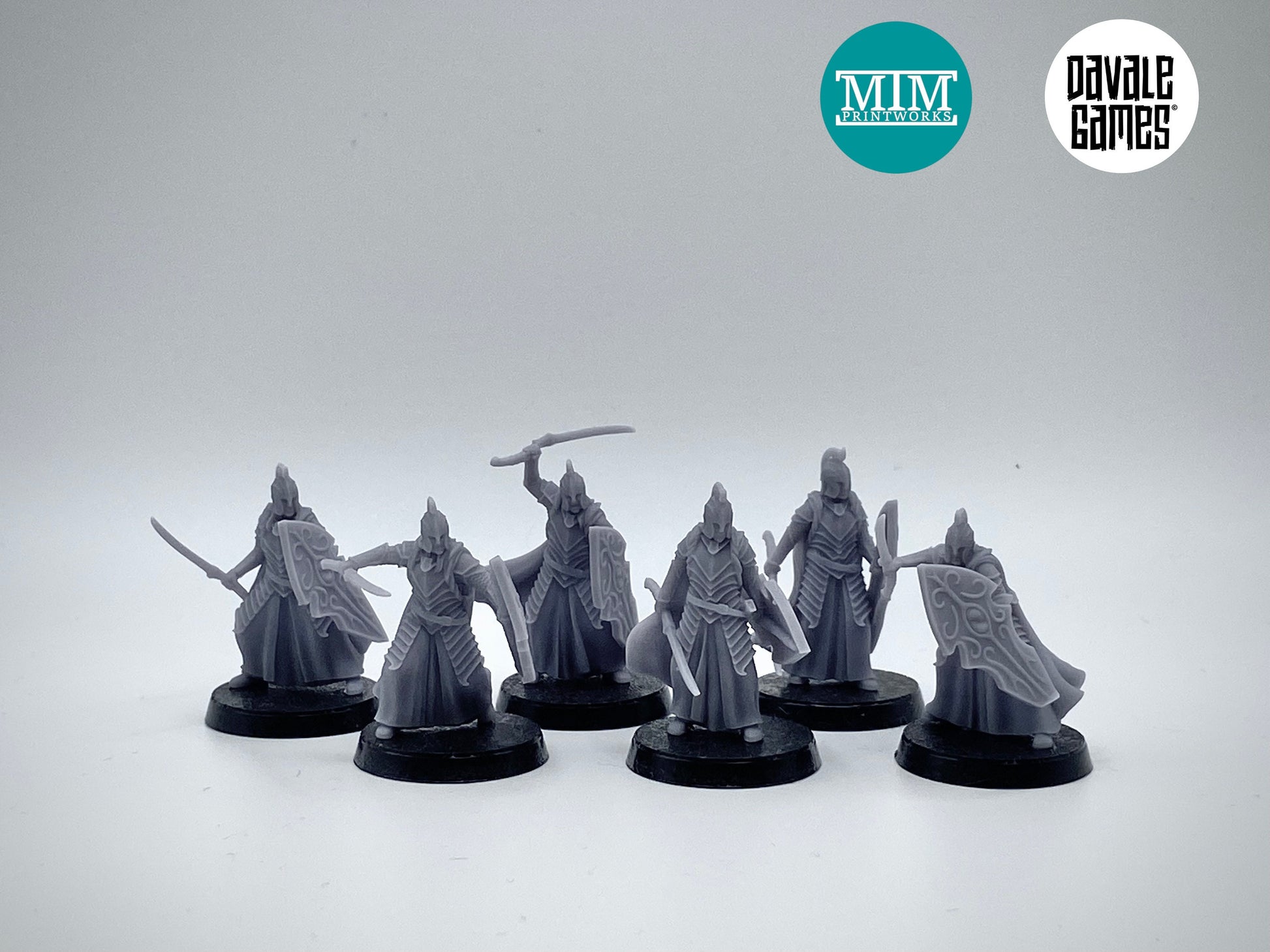 Bloody Elven Warriors with Shield