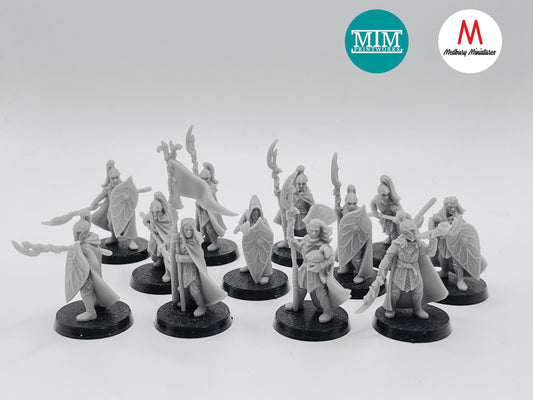 Wood Elven Warband with Glaives