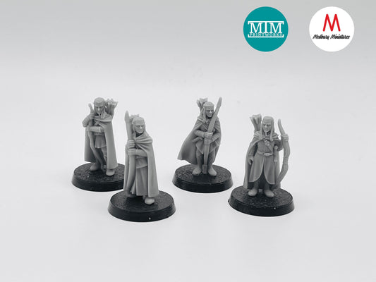 Elven Militia Archers at Rest