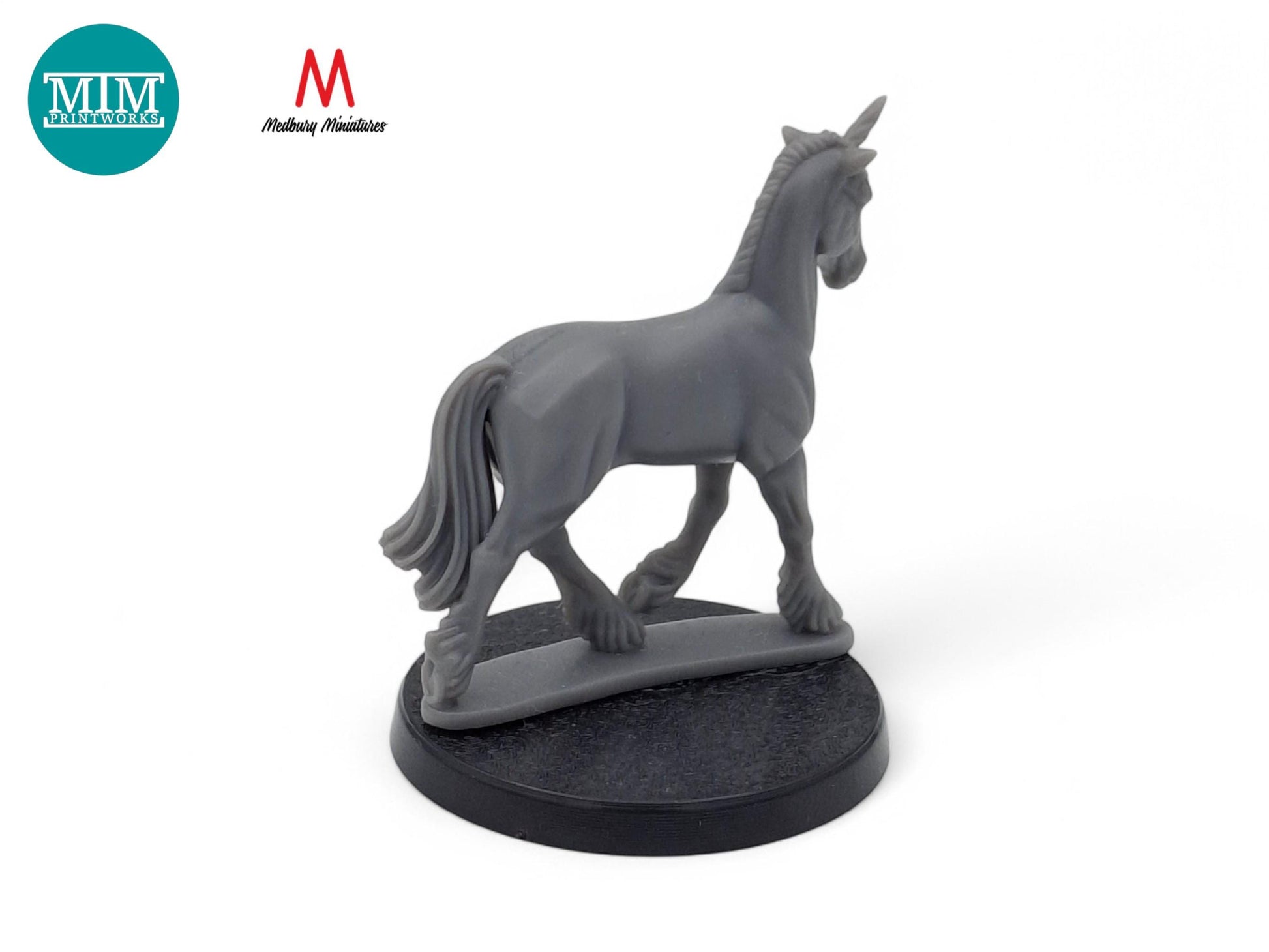 Unicorn | Tabletop RPG Miniature | D&D | Roleplaying