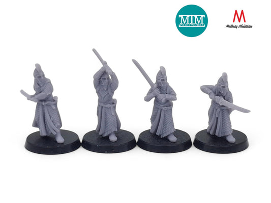 Wood Elven Armoured Swordsmen