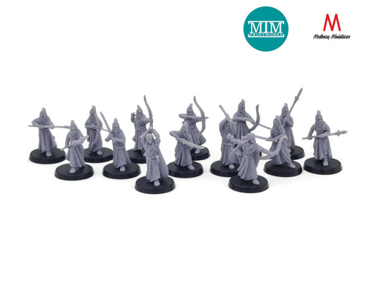Wood Elven Armoured Warband