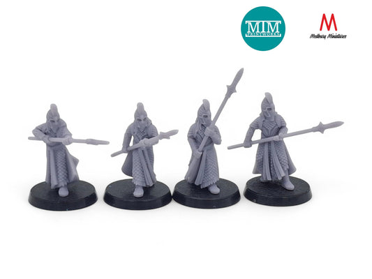 Wood Elven Armoured Spearmen