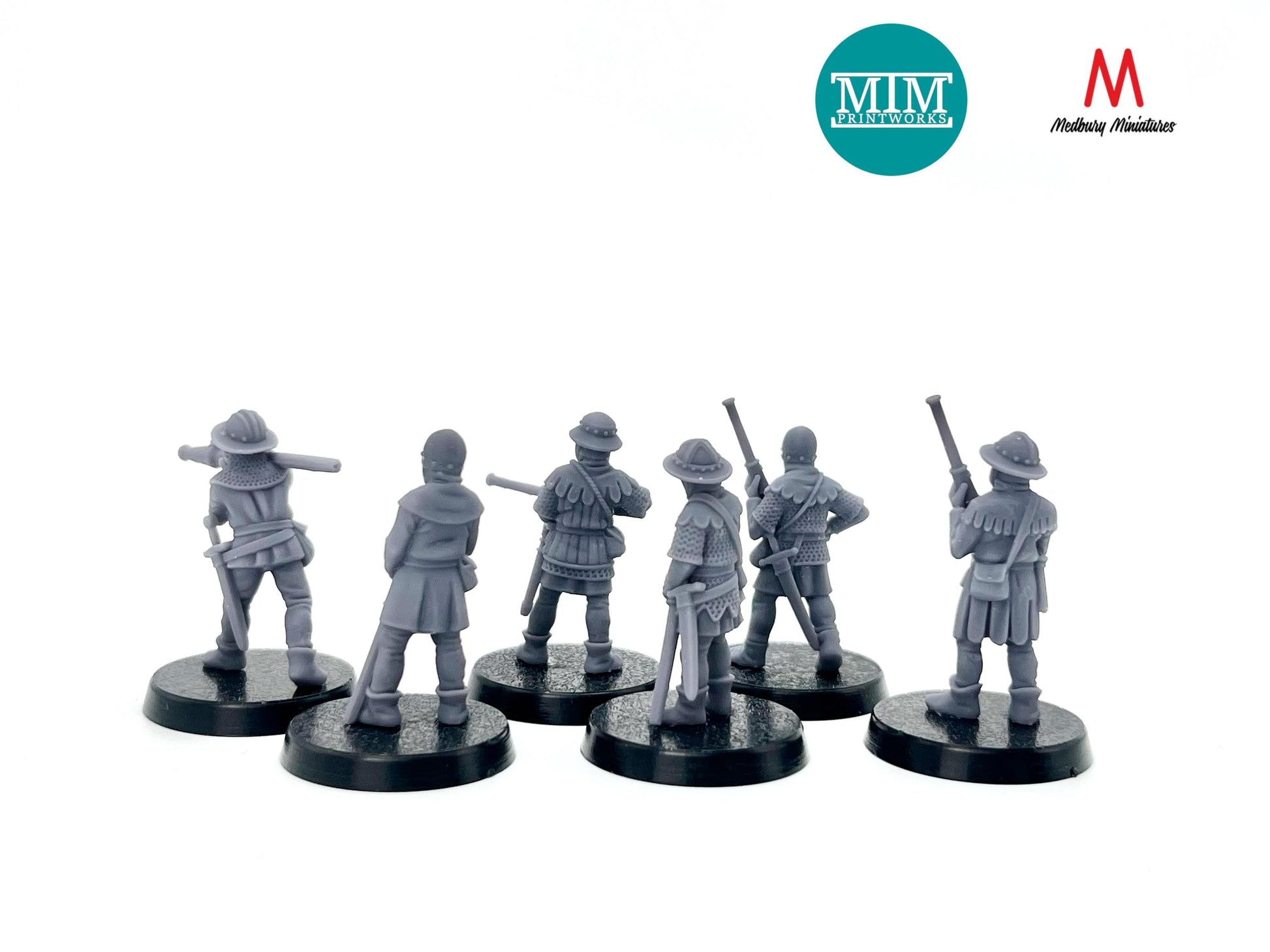 Armoured Medieval Handgunners