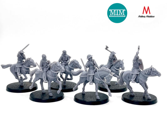 14th Century Mounted Men at Arms