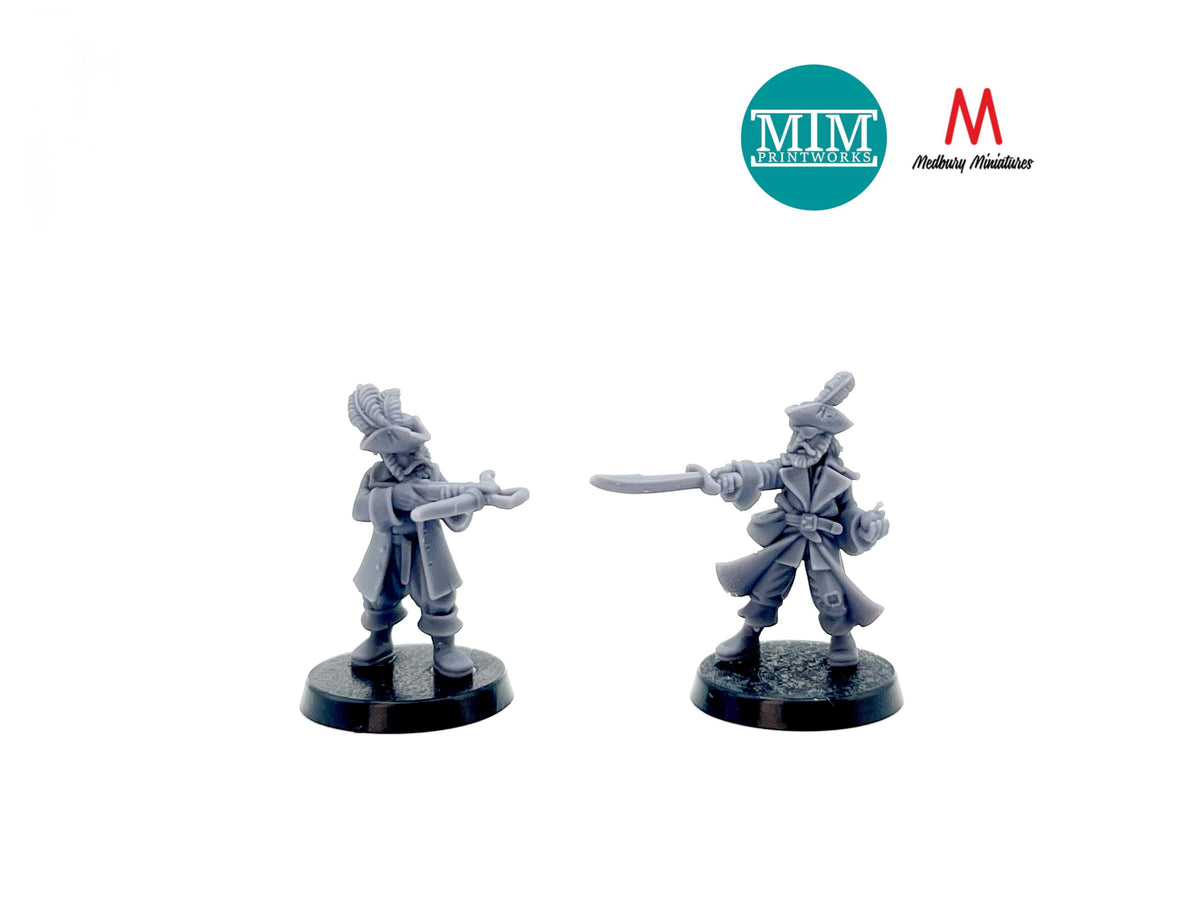 Swashbuckling Pirate Captains