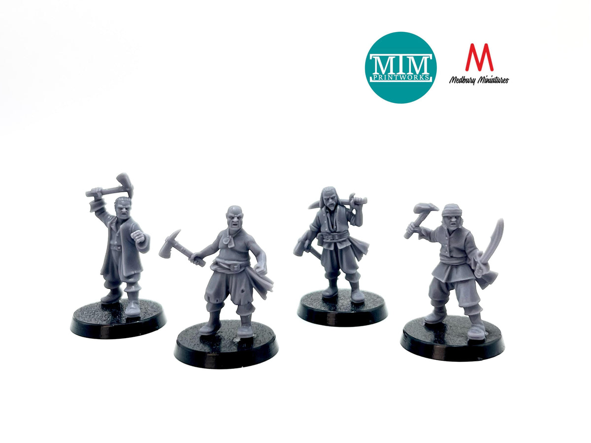 Pirates with Boarding Axes