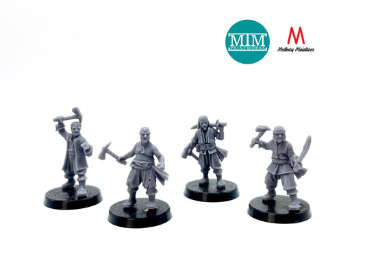 Pirates with Boarding Axes