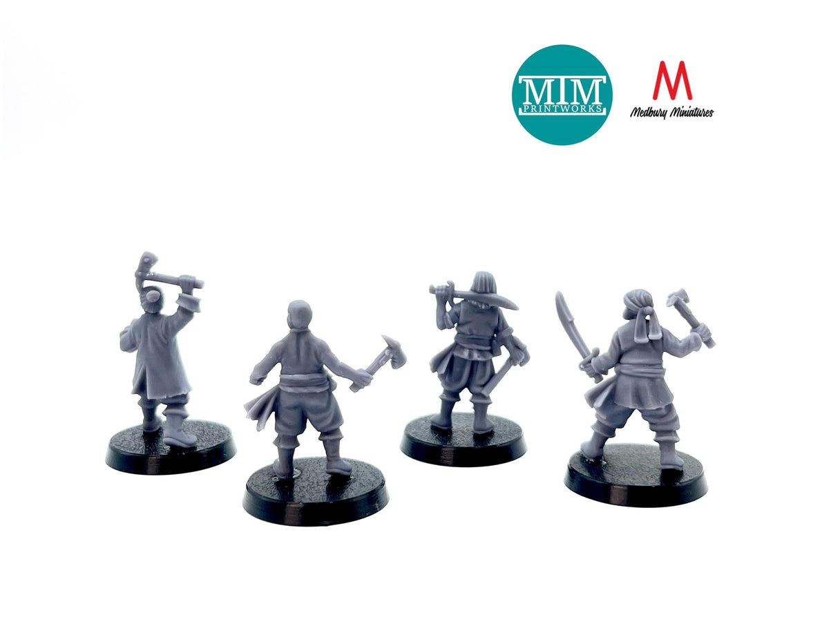 Pirates with Boarding Axes