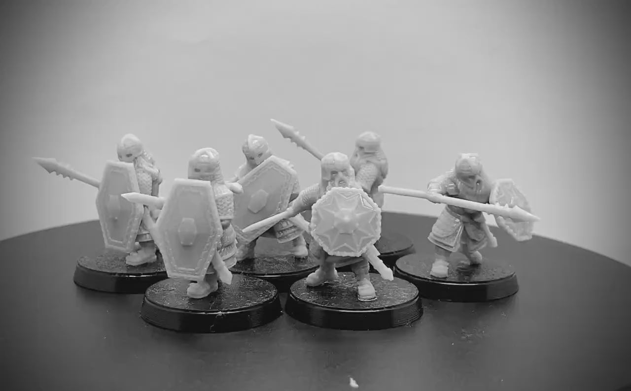 Dwarven Spearwall Warband