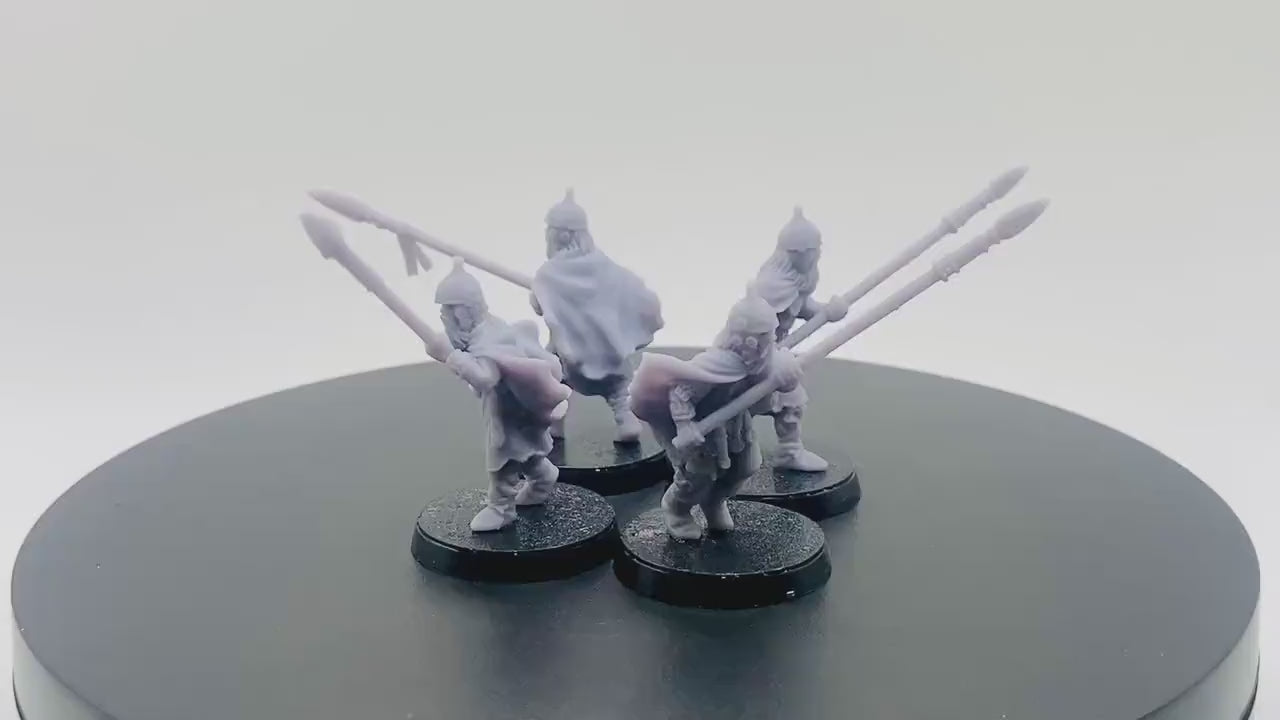 Ghostly Warriors with Great Spears