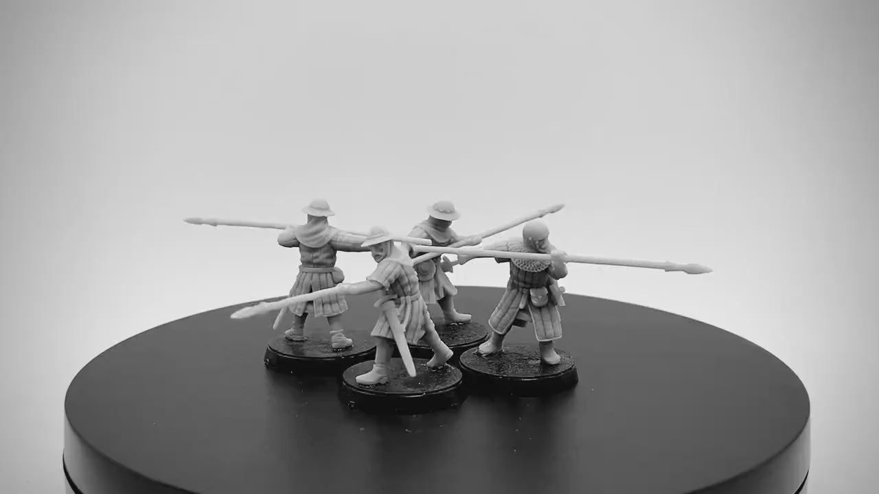 Scottish Pikemen Set I
