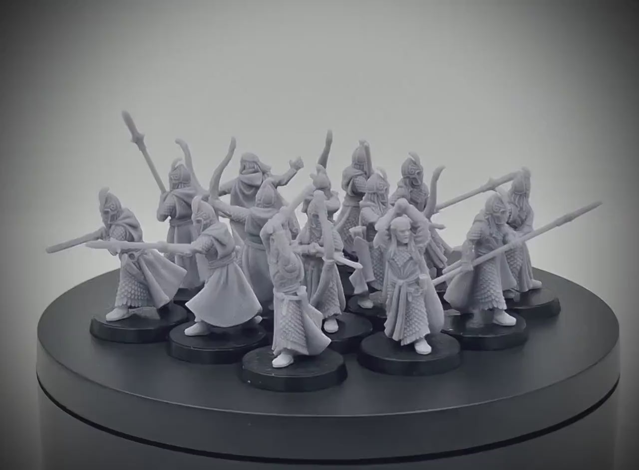 Wood Elven Armoured Warband