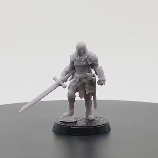 Weary Knight | Tabletop RPG Miniature | D&D | Roleplaying