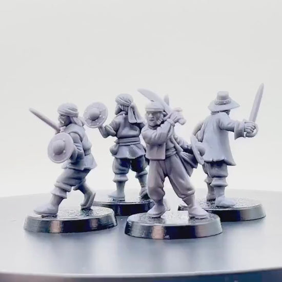 Pirate Warriors with Bucklers