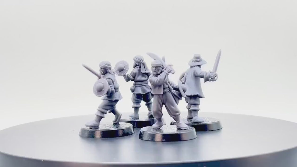 Pirate Warriors with Bucklers
