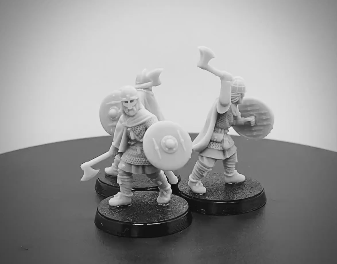 Vendel Era Axemen