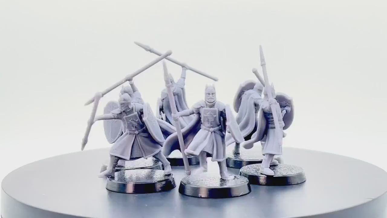 Renewed High Human Spearmen