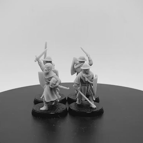 Medieval Sergeants with Swords
