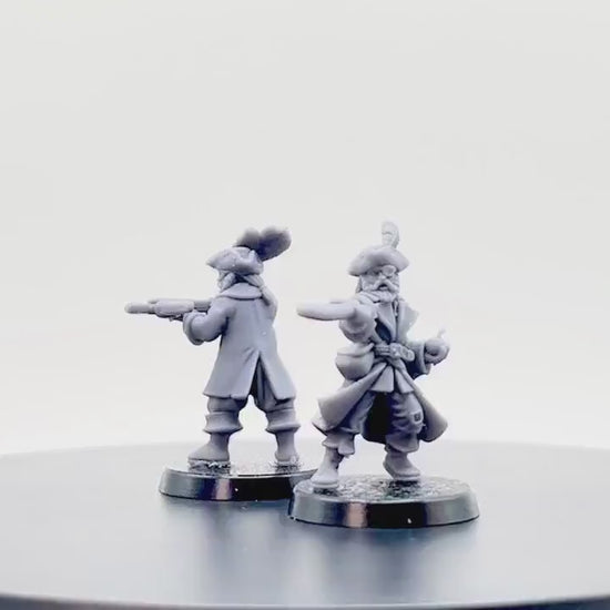 Swashbuckling Pirate Captains