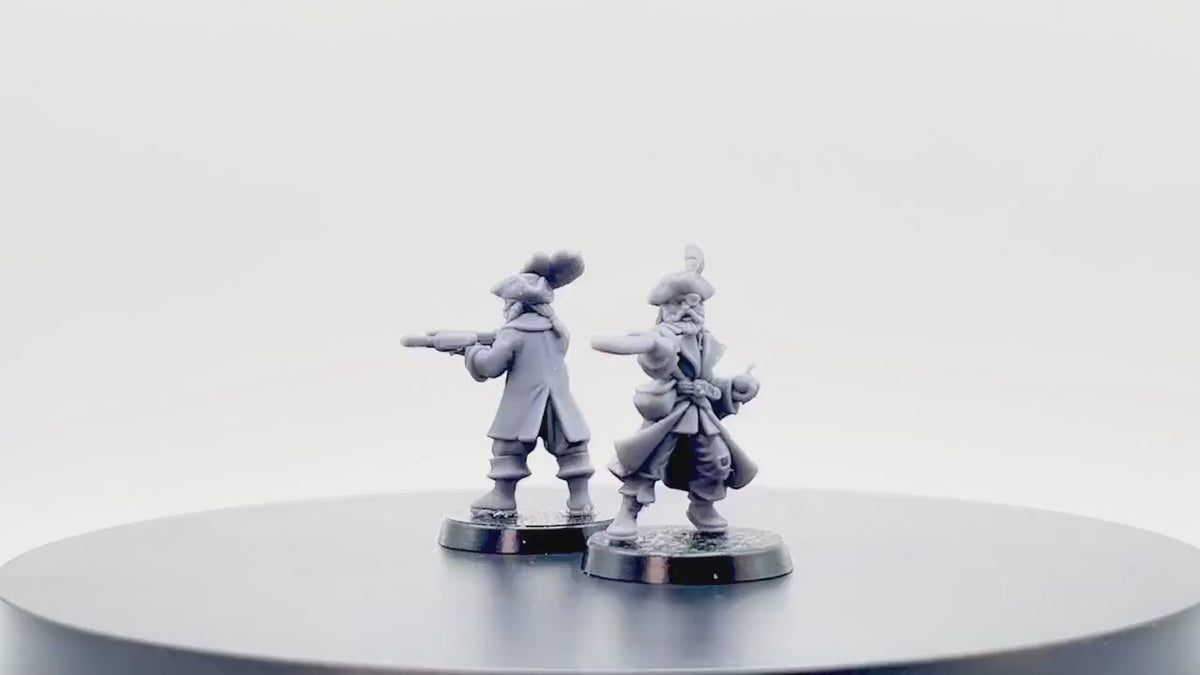 Swashbuckling Pirate Captains