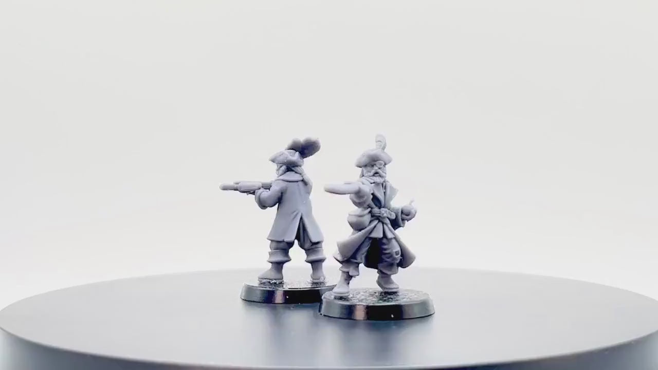 Swashbuckling Pirate Captains