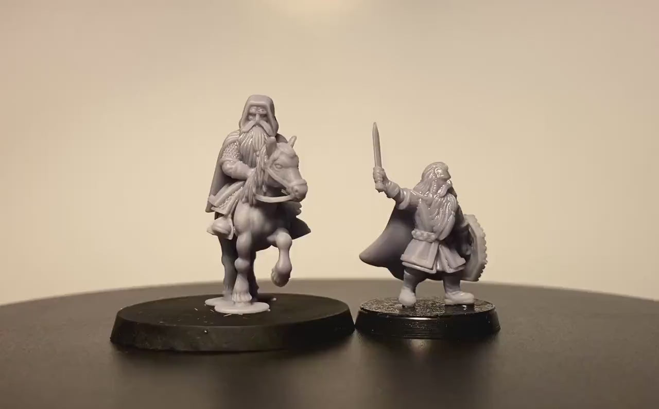 Dwarven Prince Foot and Mounted