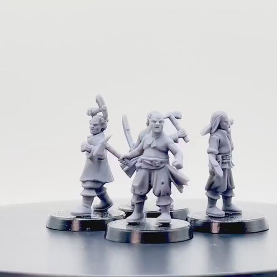 Pirates with Boarding Axes