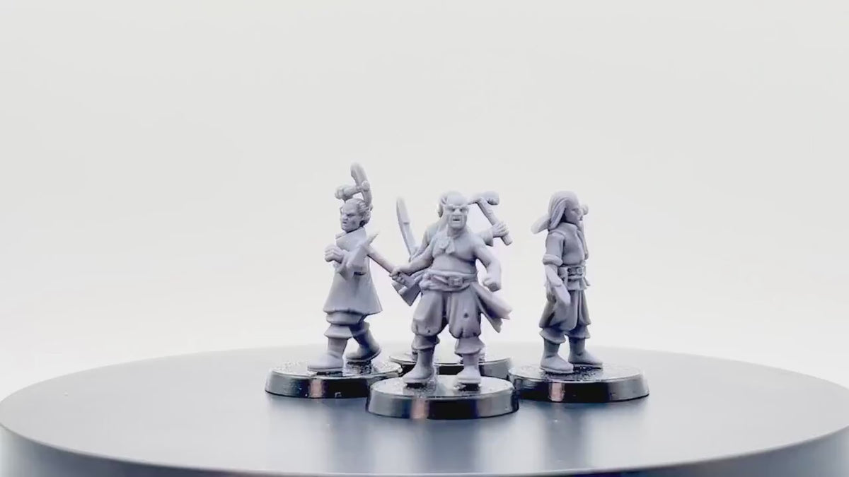 Pirates with Boarding Axes