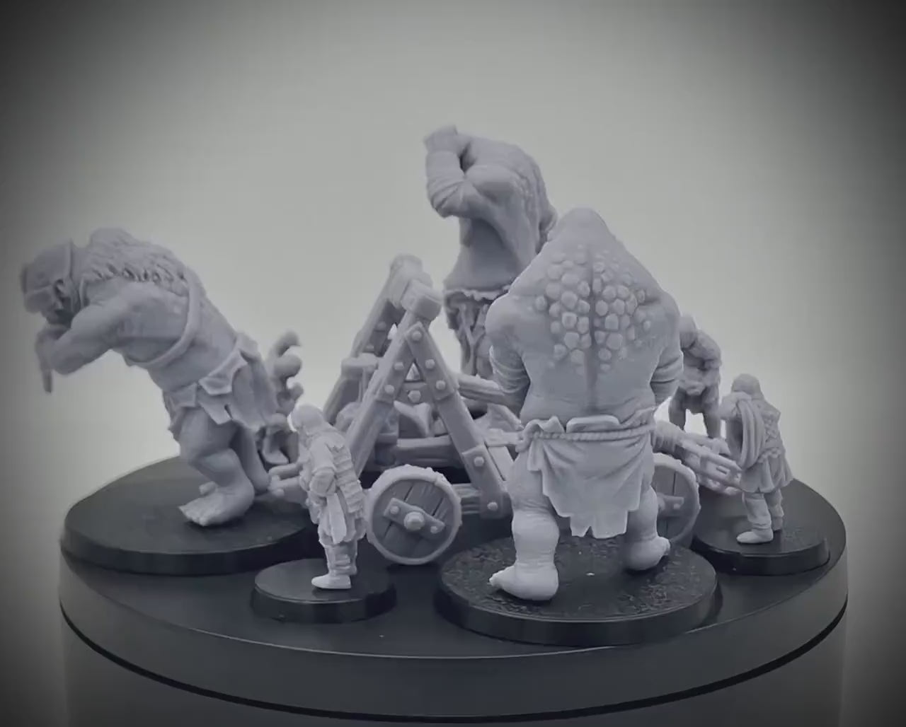 Orc Catapult & Trolls