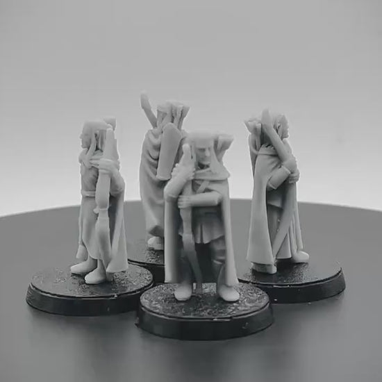 Elven Militia Archers at Rest