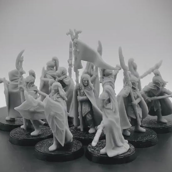 Wood Elven Warband with Glaives