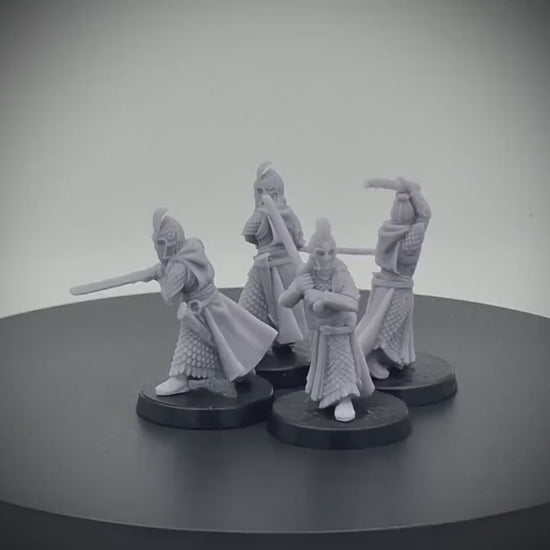 Wood Elven Armoured Swordsmen
