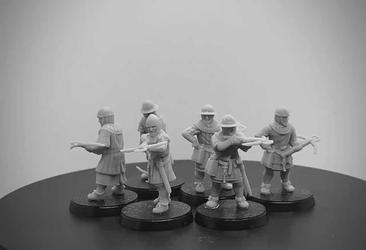 13th Century Crossbowmen