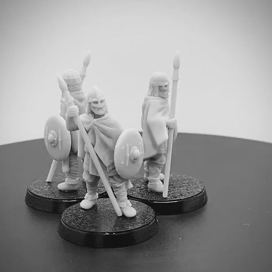 Vendel Era Spearmen at Rest