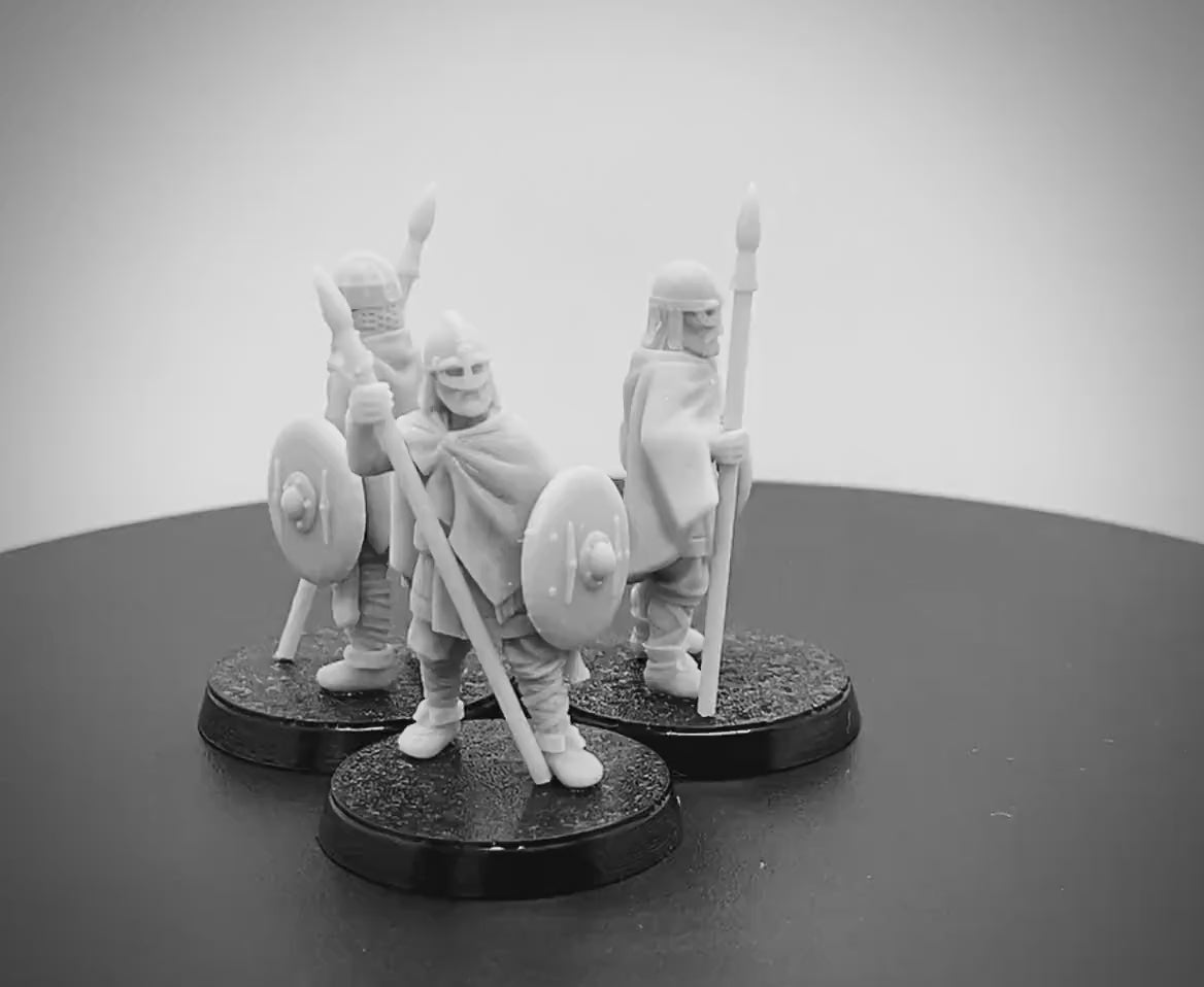 Vendel Era Spearmen at Rest