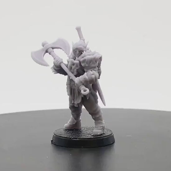 Shifter Barbarian | Tabletop RPG Miniature | D&D | Roleplaying