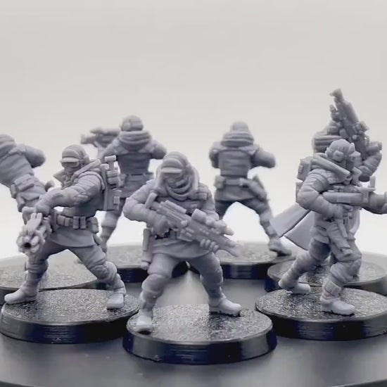 Rebel Troops