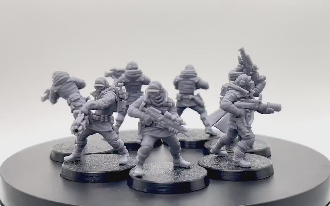 Rebel Troops