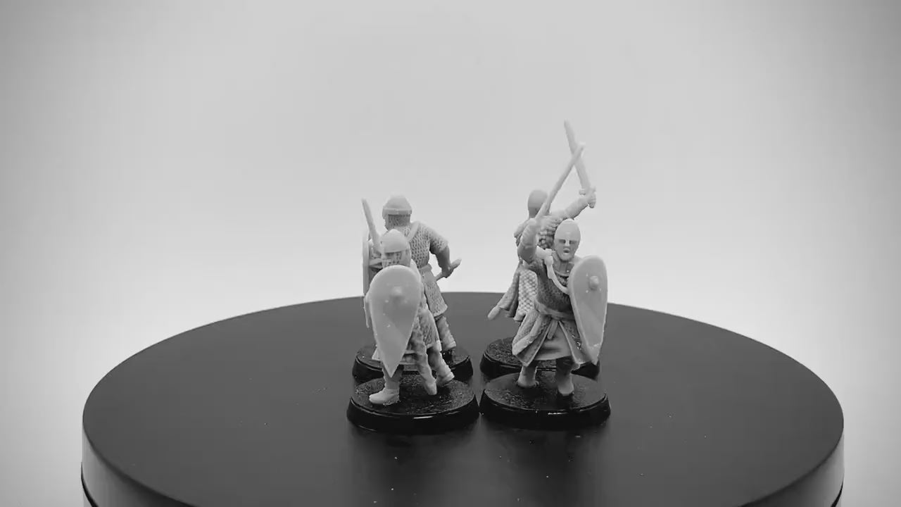 Norman Knights on Foot
