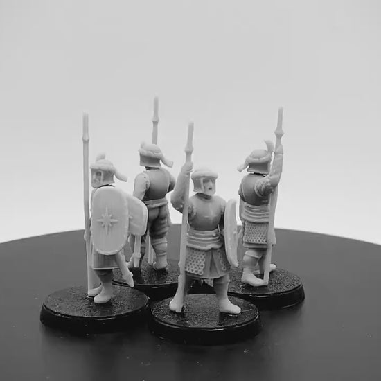 Northern Kingdom Armored Warriors at Rest